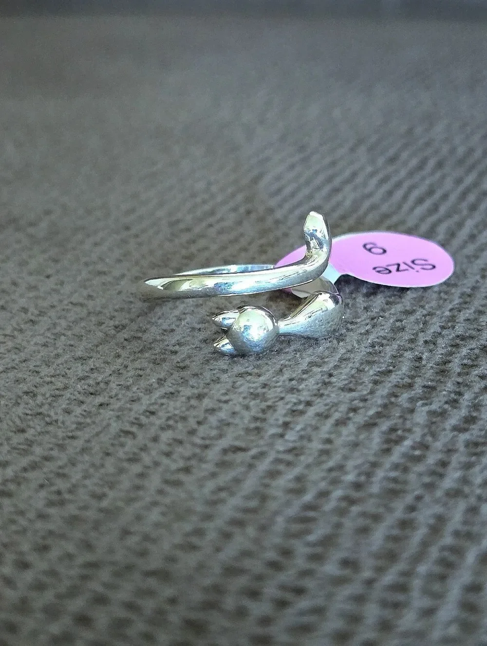Sterling Silver🤍 Cat🐈 Bypass🔁 Ring💍 - NWT